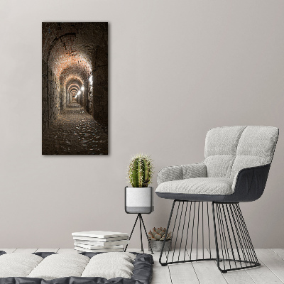 Tableau photo sur verre Caves