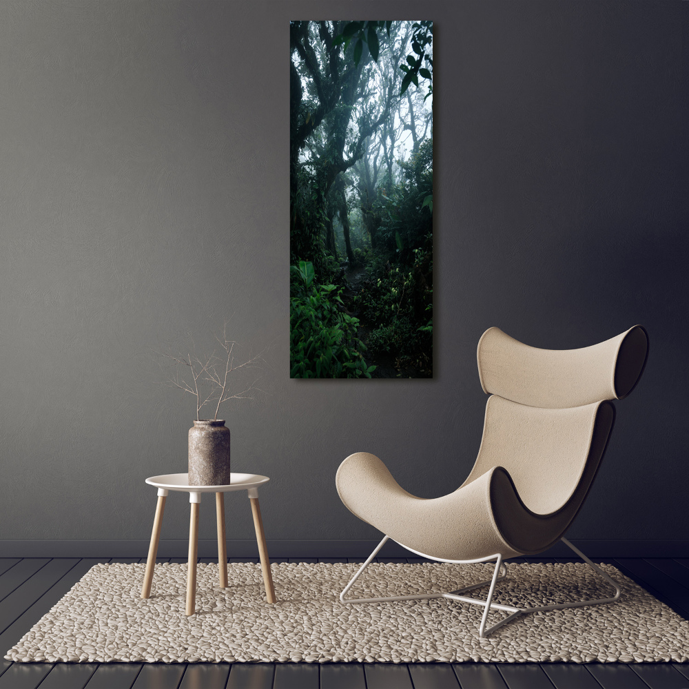 Tableau photo sur verre Forêt tropicale