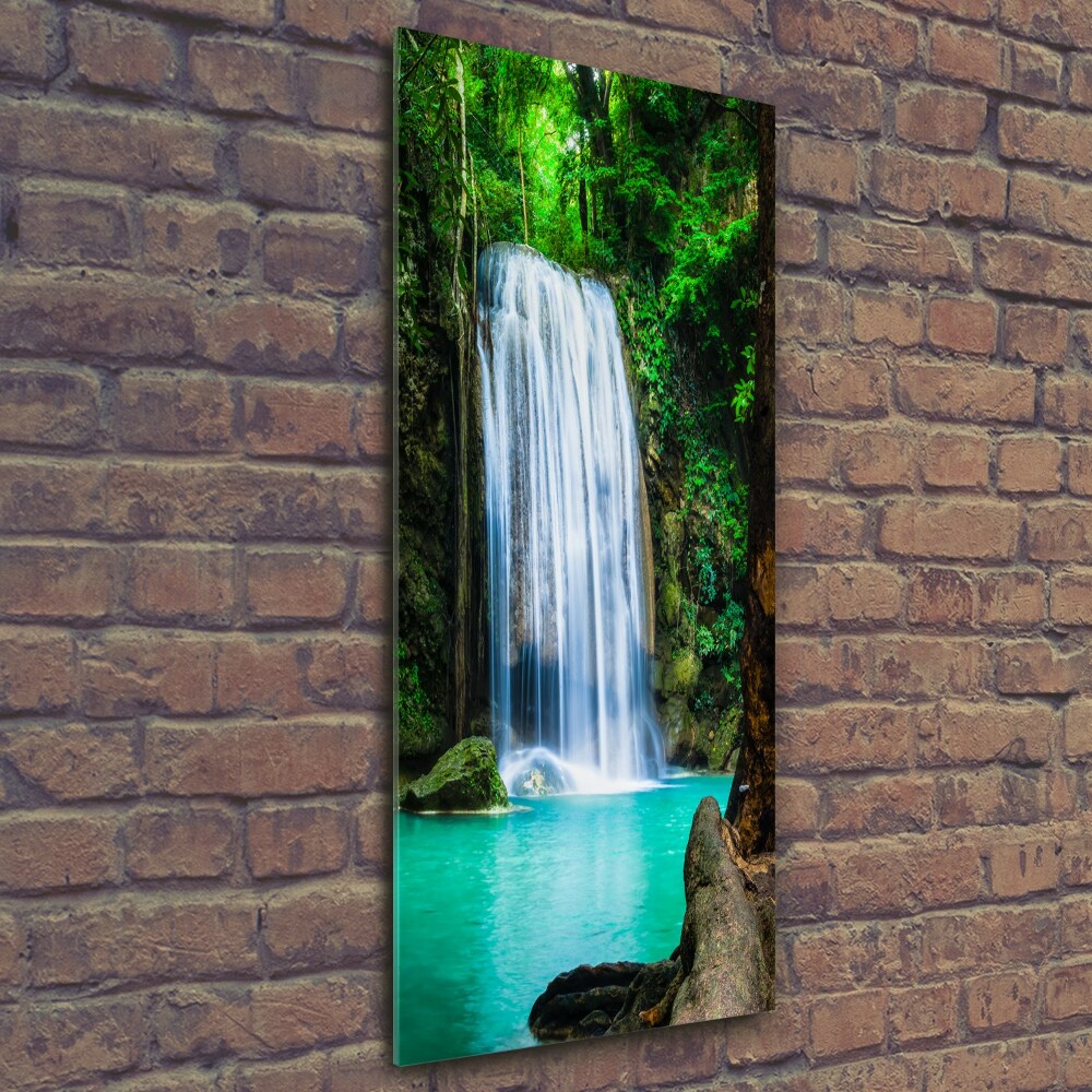 Tableau photo sur verre Cascade