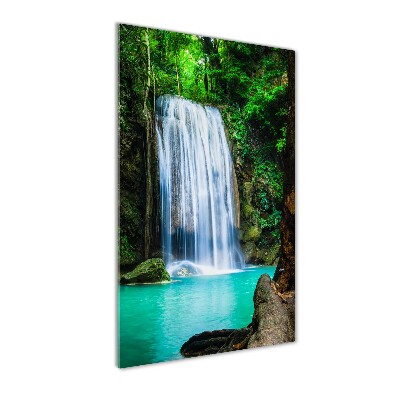 Tableau photo sur verre Cascade