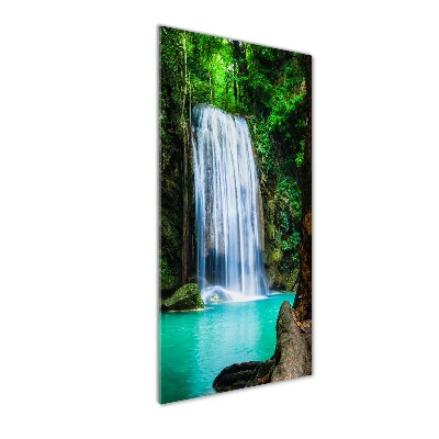 Tableau photo sur verre Cascade