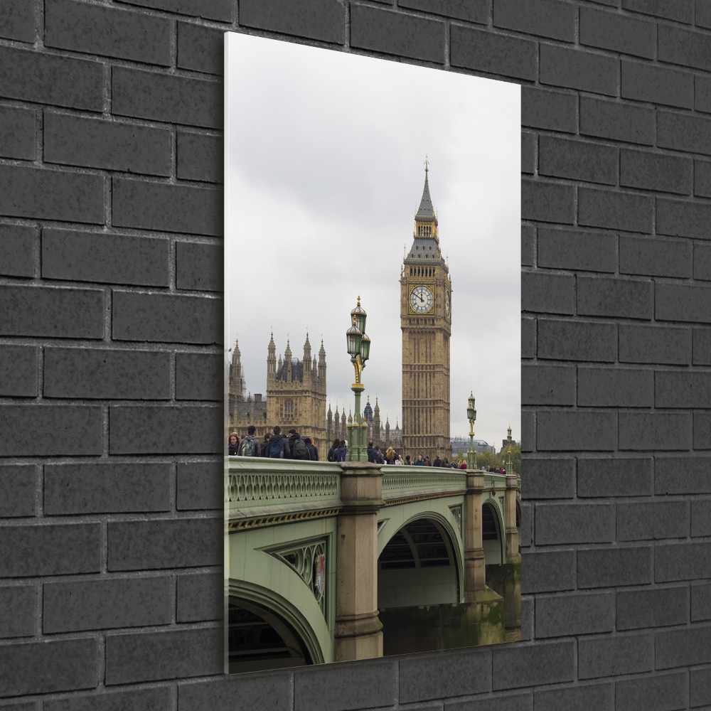 Tableau photo sur verre Big Ben Londres