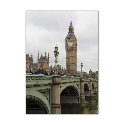 Tableau photo sur verre Big Ben Londres