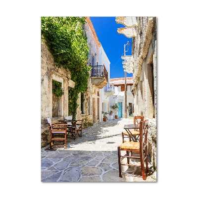 Tableau imprimé sur verre Île de Naxos Grèce