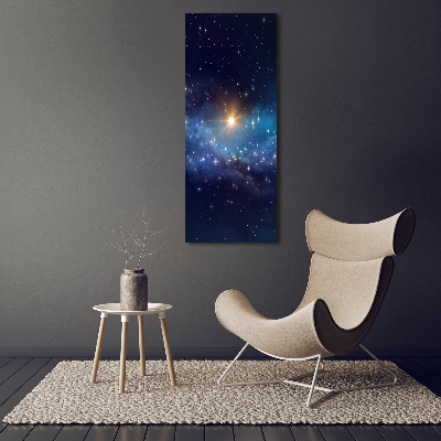 Tableau photo sur verre Ciel étoilé