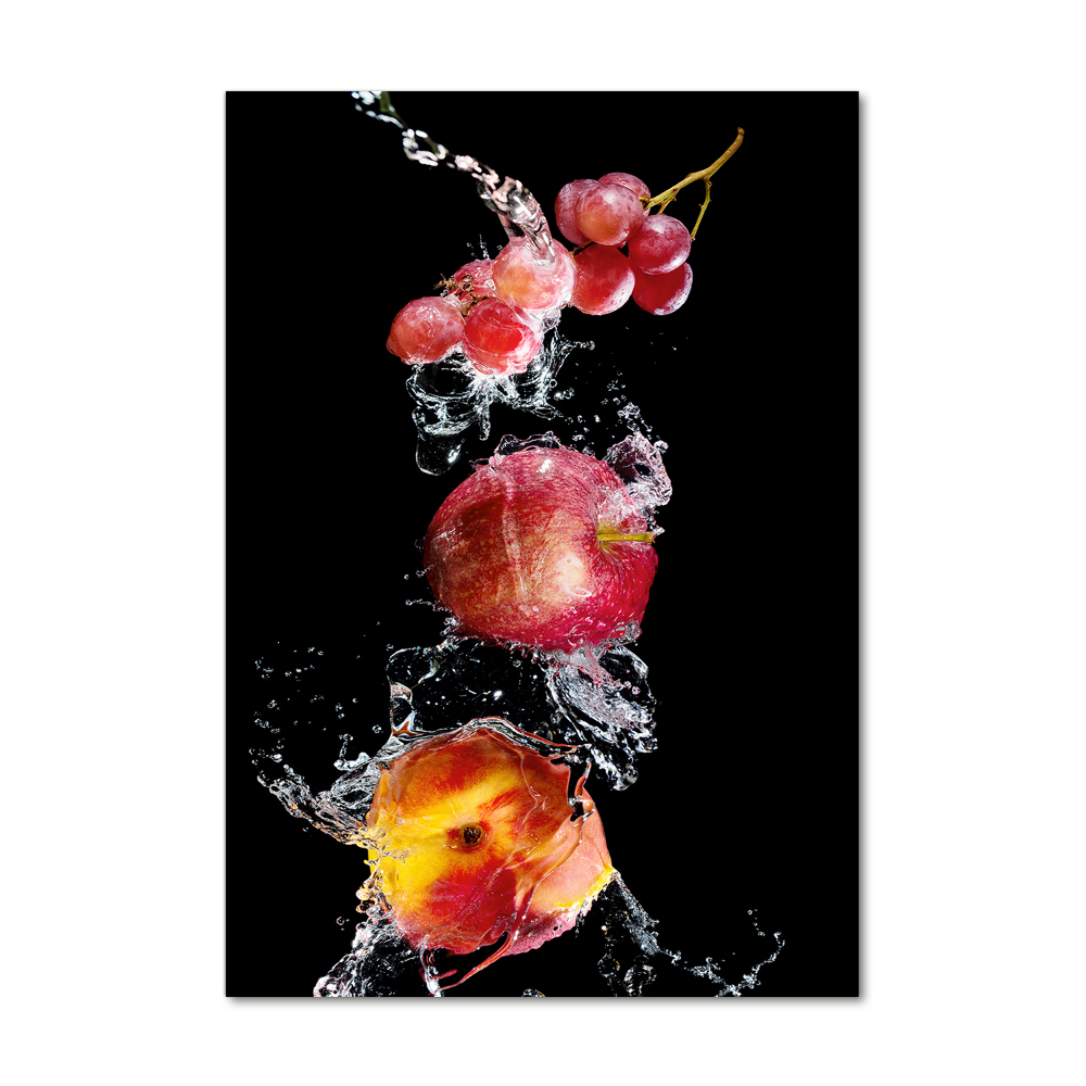 Tableau sur verre Fruits