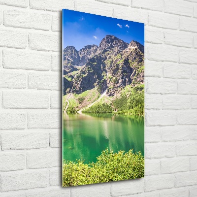 Tableau sur verre Morskie Oko Tatry