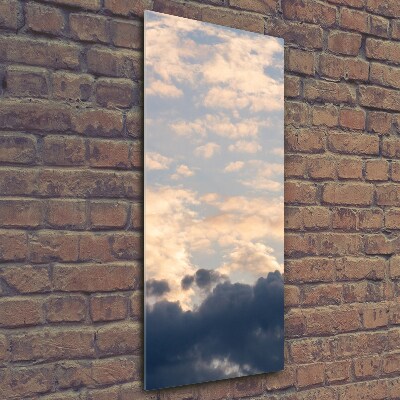 Tableau en verre Nuages dans le ciel