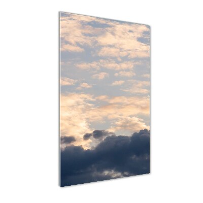 Tableau en verre Nuages dans le ciel