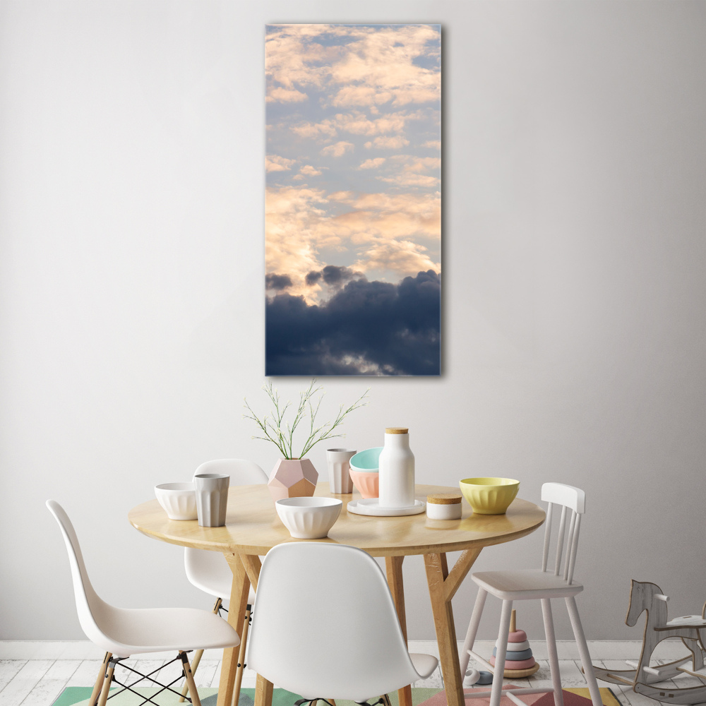 Tableau en verre Nuages dans le ciel