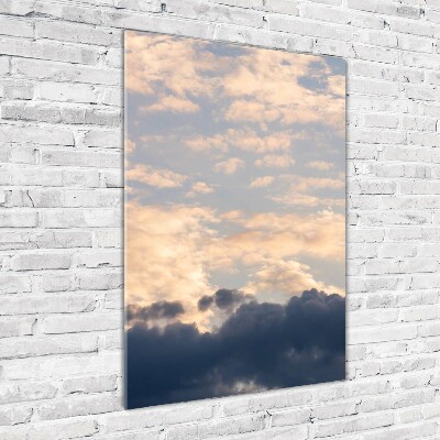 Tableau en verre Nuages dans le ciel