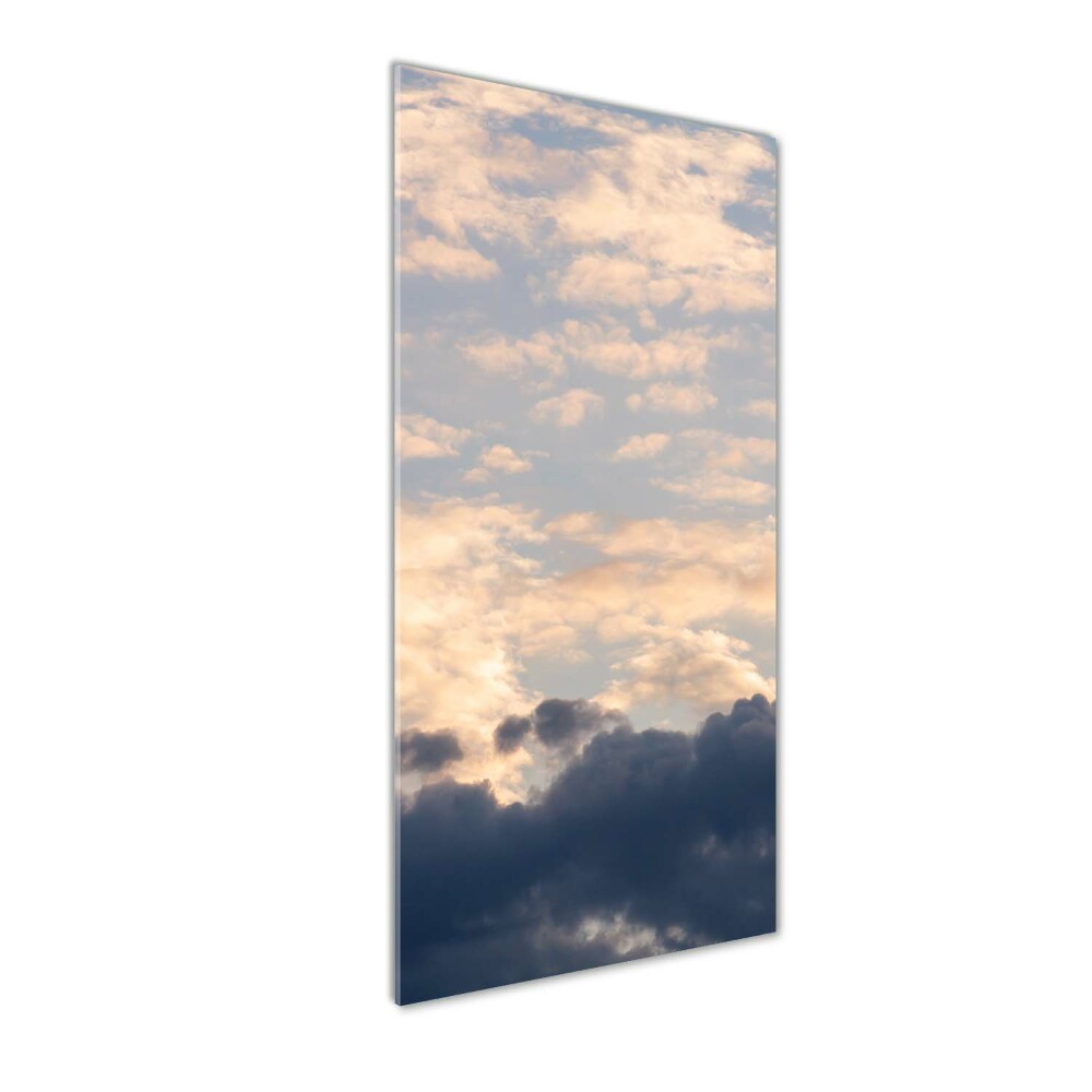 Tableau en verre Nuages dans le ciel