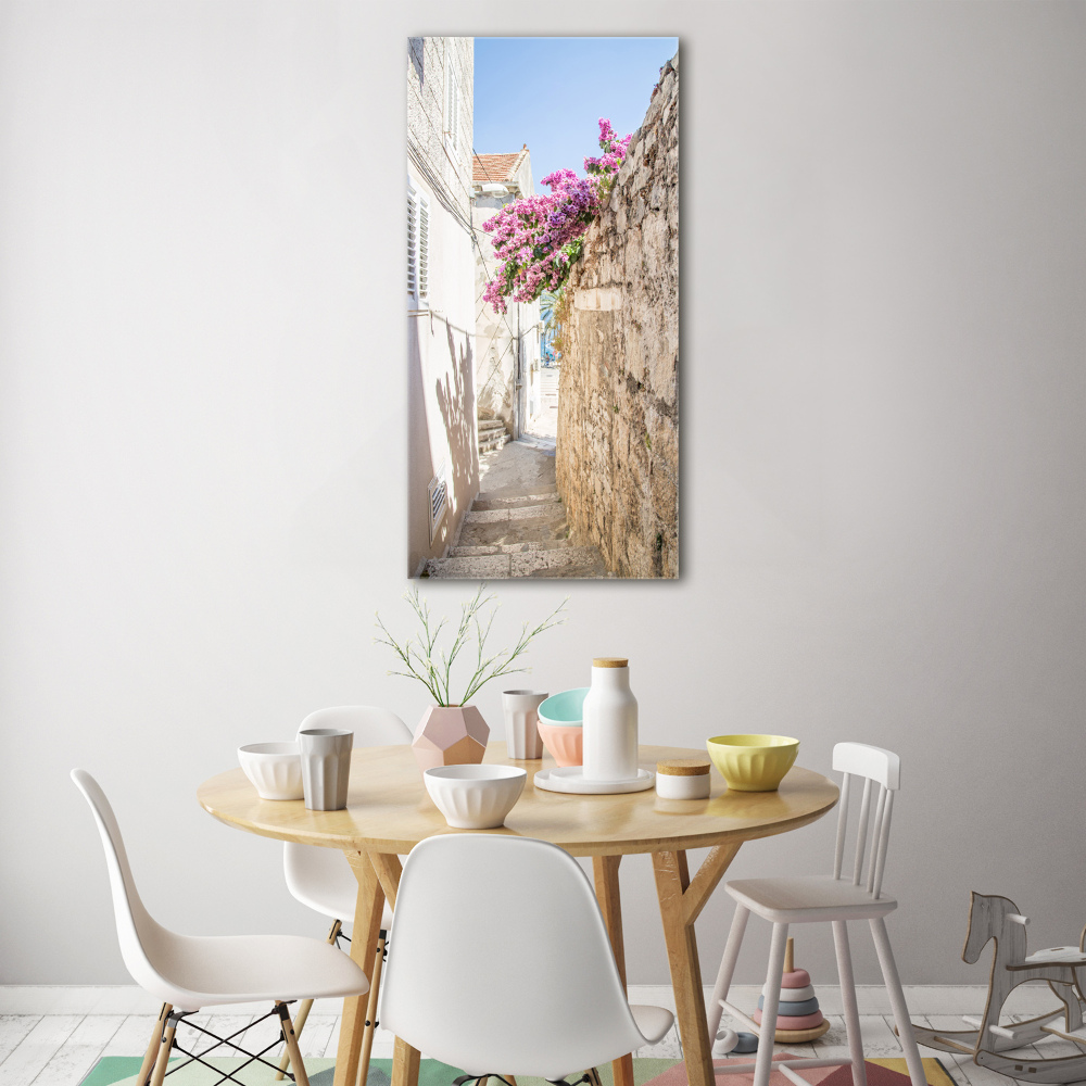 Tableau sur verre Korcula Croatie