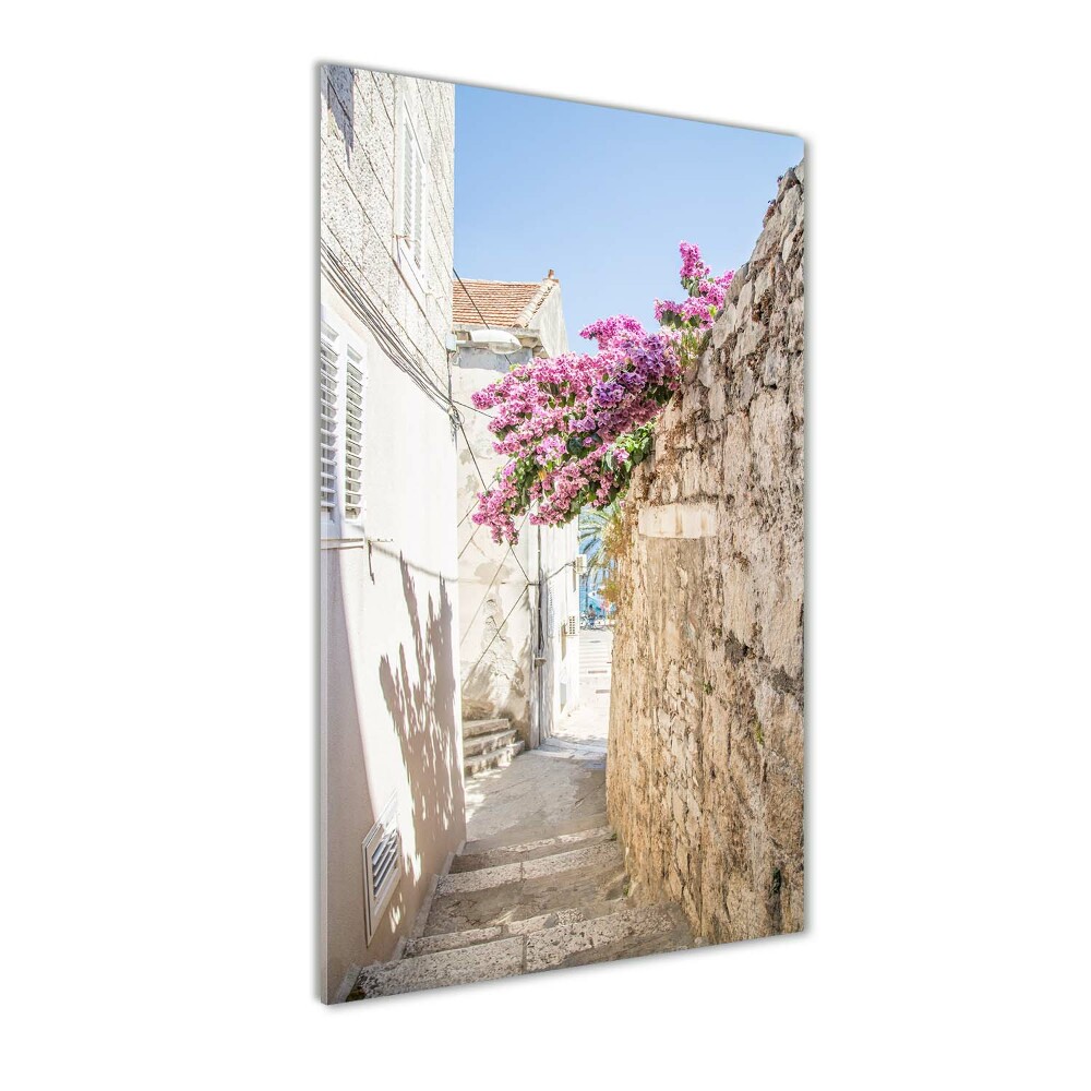 Tableau sur verre Korcula Croatie