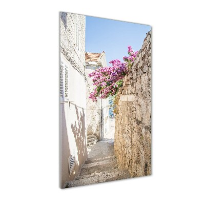 Tableau sur verre Korcula Croatie