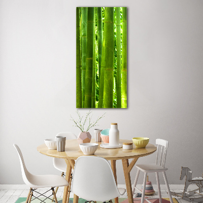 Tableau en verre Bamboo