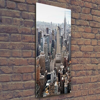 Tableau sur verre New York City