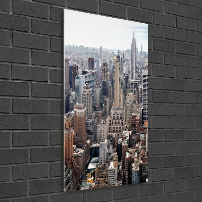 Tableau sur verre New York City