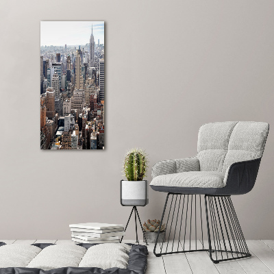 Tableau sur verre New York City