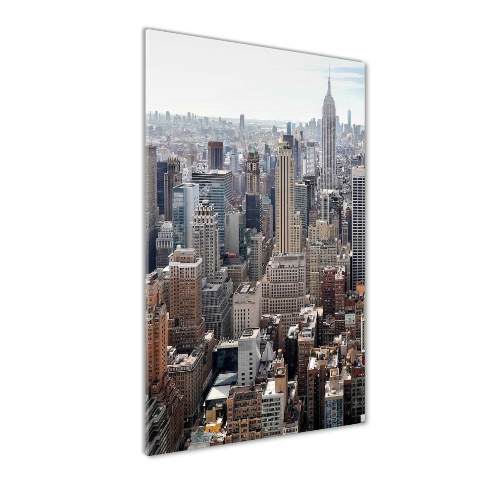 Tableau sur verre New York City