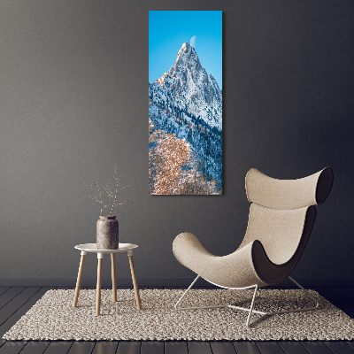 Tableau imprimé sur verre Giewont Tatry