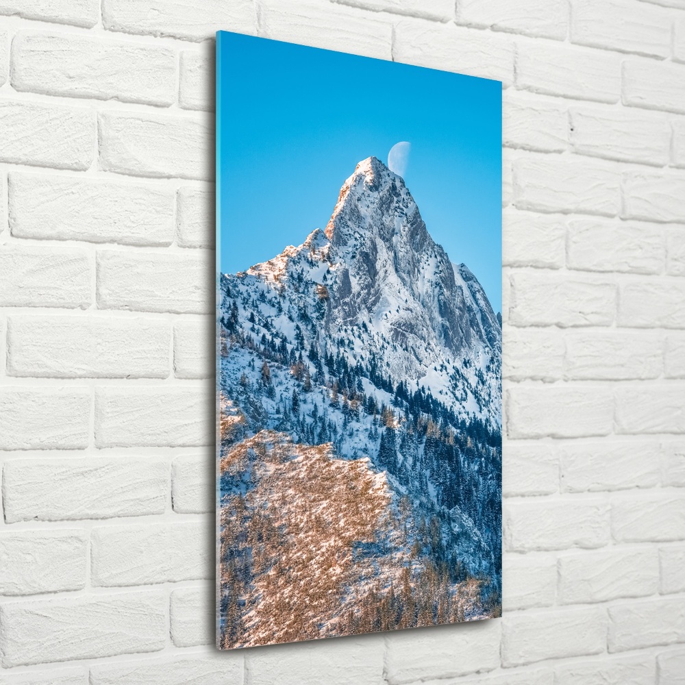 Tableau imprimé sur verre Giewont Tatry