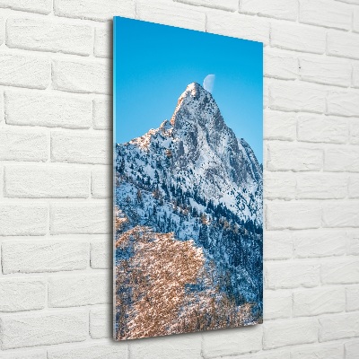 Tableau imprimé sur verre Giewont Tatry