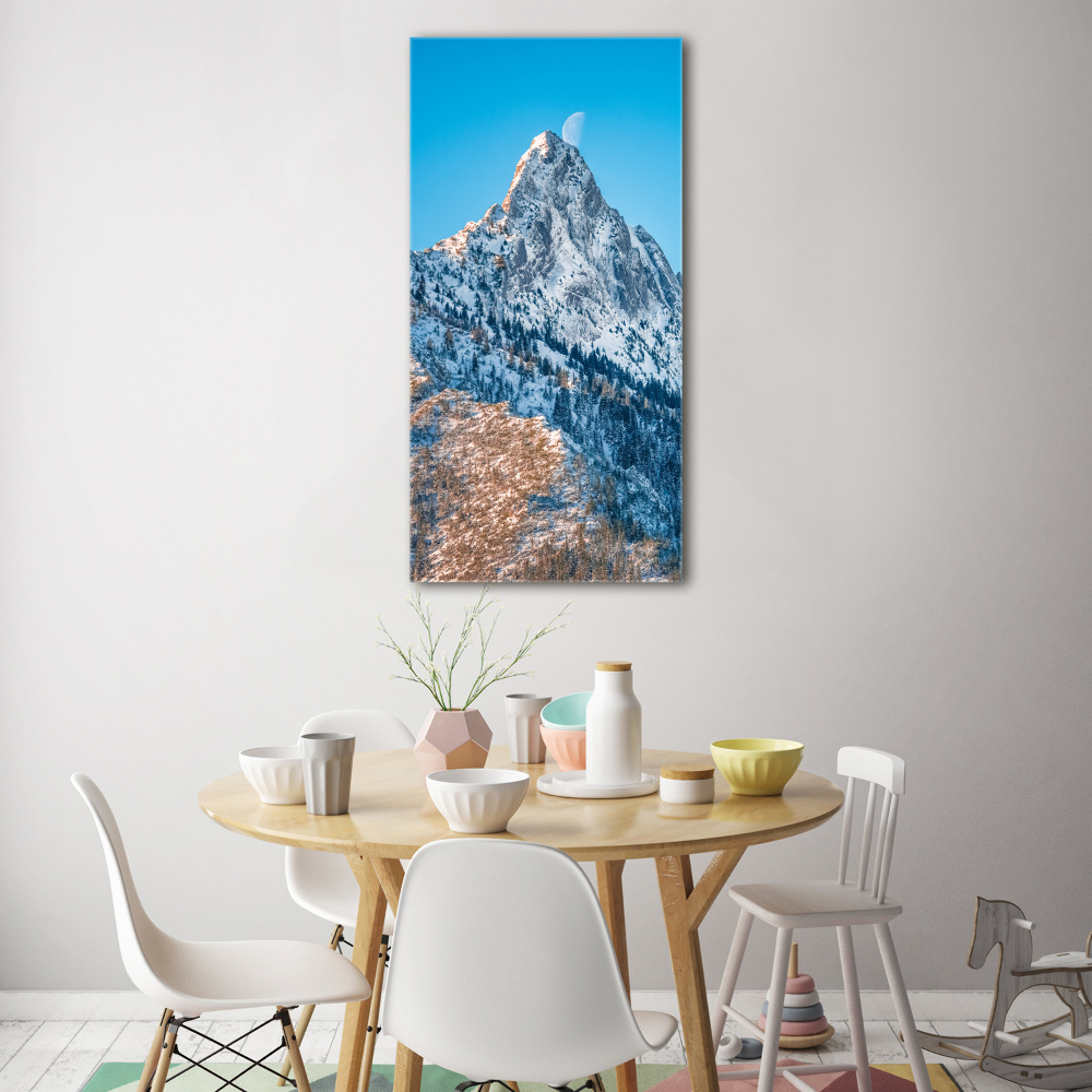 Tableau imprimé sur verre Giewont Tatry