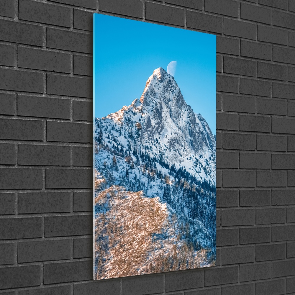 Tableau imprimé sur verre Giewont Tatry