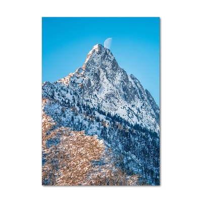 Tableau imprimé sur verre Giewont Tatry