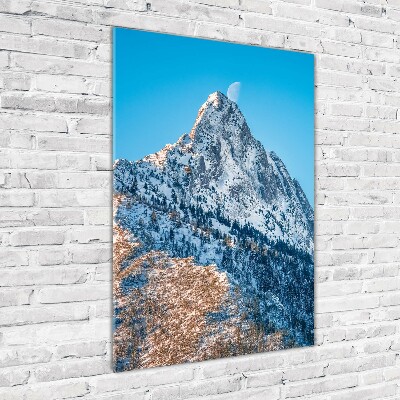 Tableau imprimé sur verre Giewont Tatry