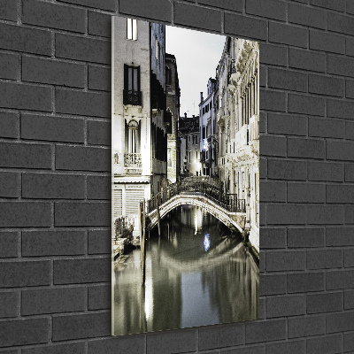 Tableau en verre Venise Italie