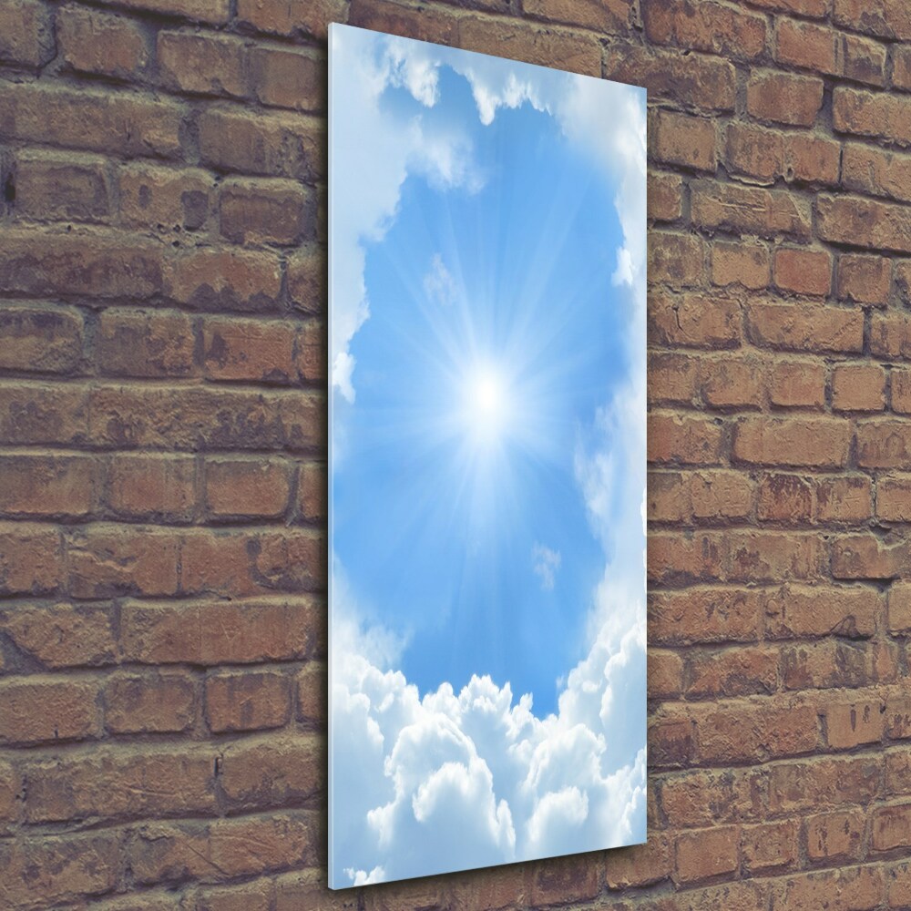 Tableau sur verre Nuages dans le ciel