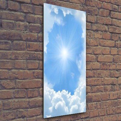 Tableau sur verre Nuages dans le ciel