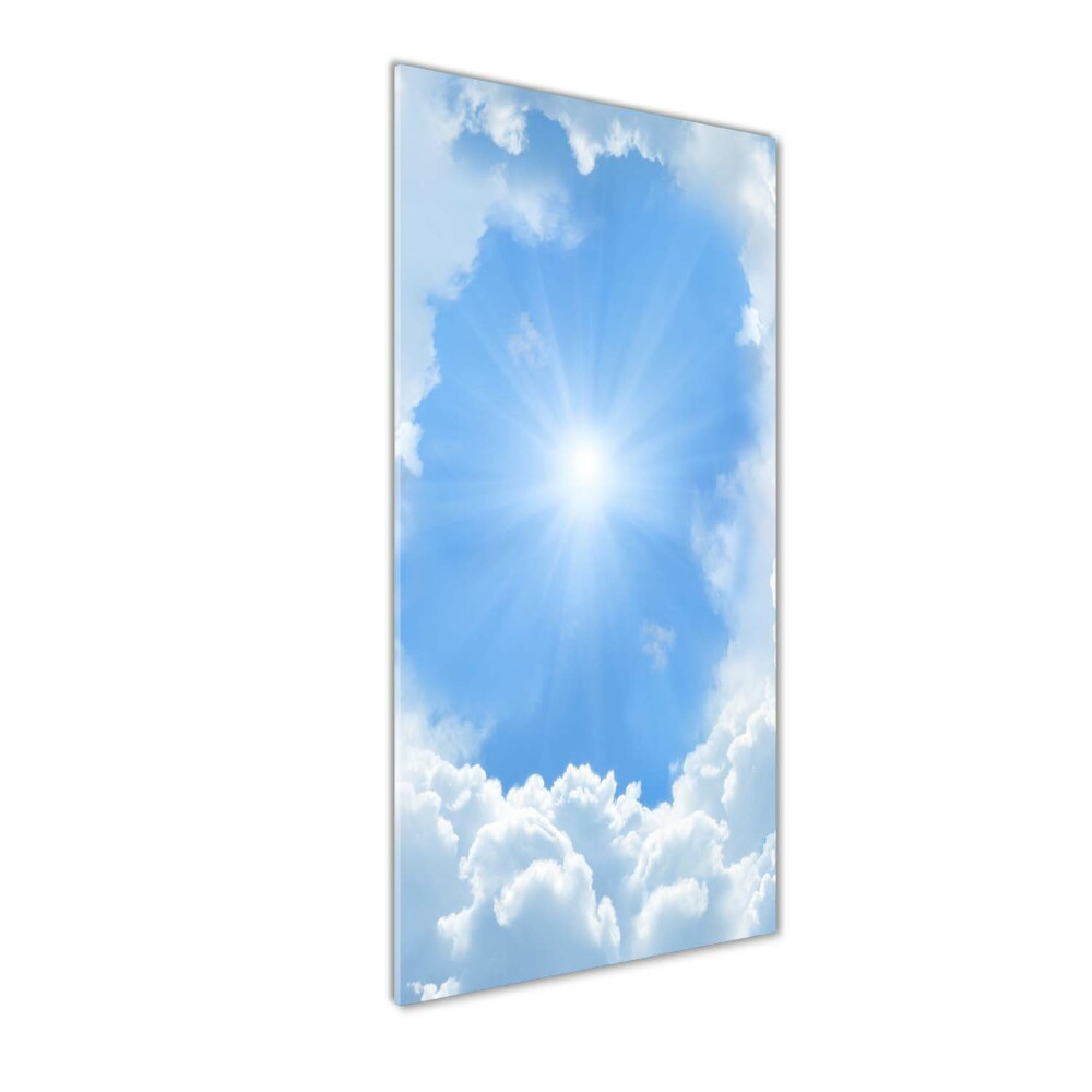 Tableau sur verre Nuages dans le ciel