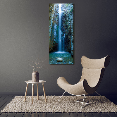 Tableau sur verre Cascades