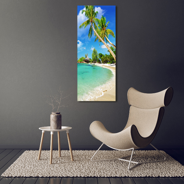 Tableau en verre Plage tropicale ocean