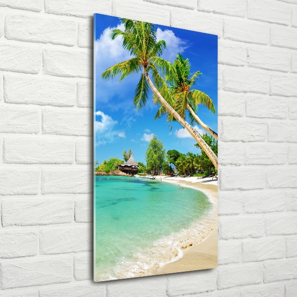 Tableau en verre Plage tropicale ocean