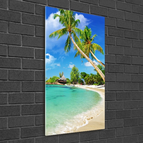 Tableau en verre Plage tropicale ocean