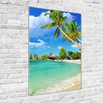 Tableau en verre Plage tropicale ocean