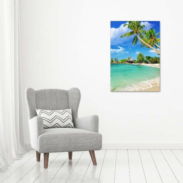 Tableau en verre Plage tropicale ocean