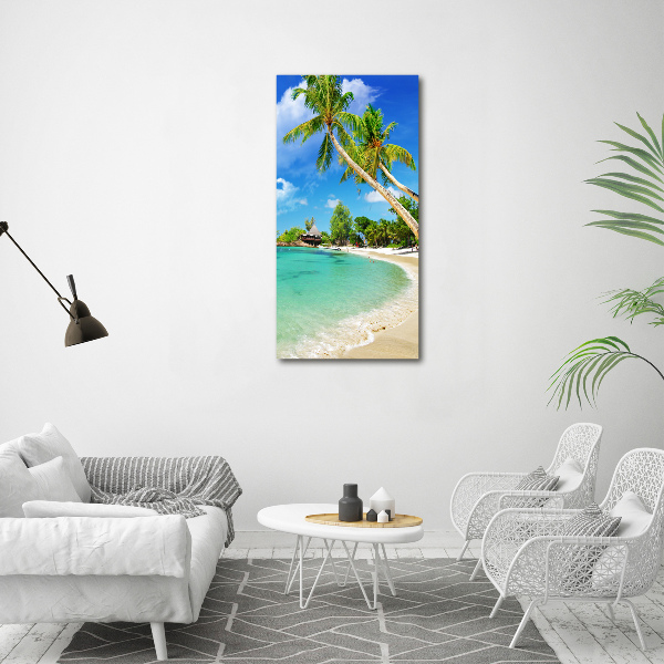 Tableau en verre Plage tropicale ocean