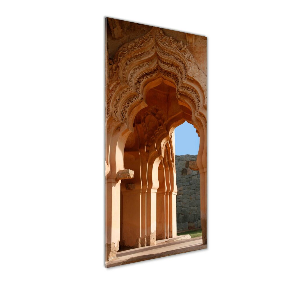 Tableau imprimé sur verre Lotus Mahal Hampi