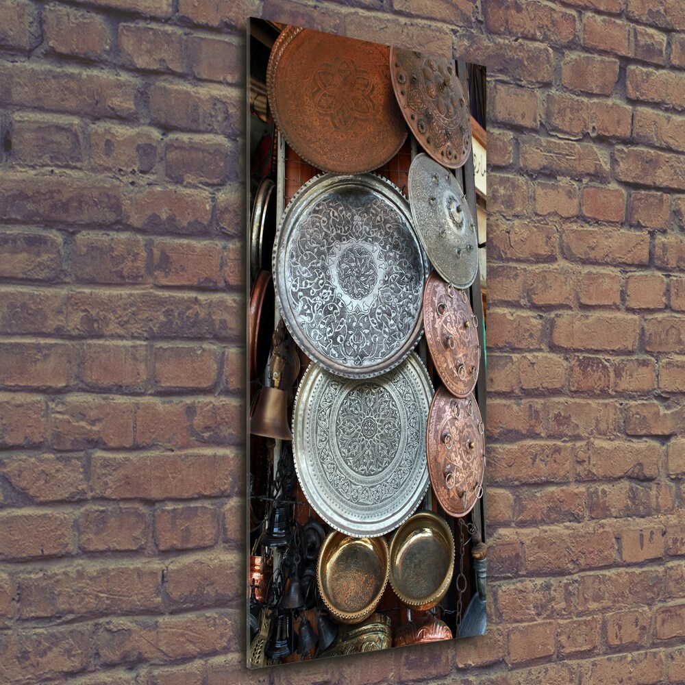 Tableau en verre Bazar de Damas