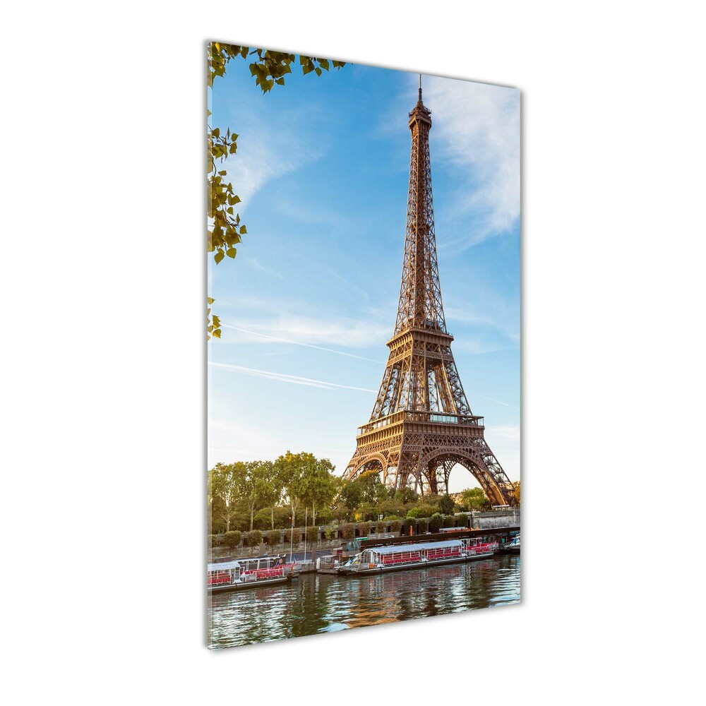 Tableau en verre Tour Eiffel France