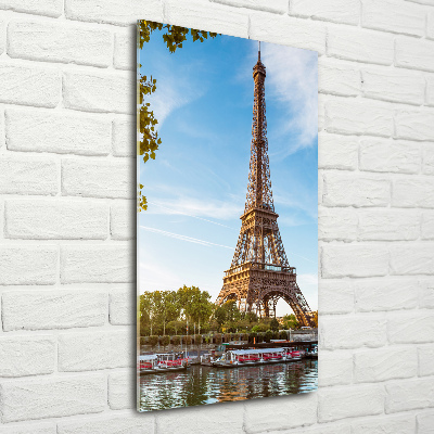 Tableau en verre Tour Eiffel France