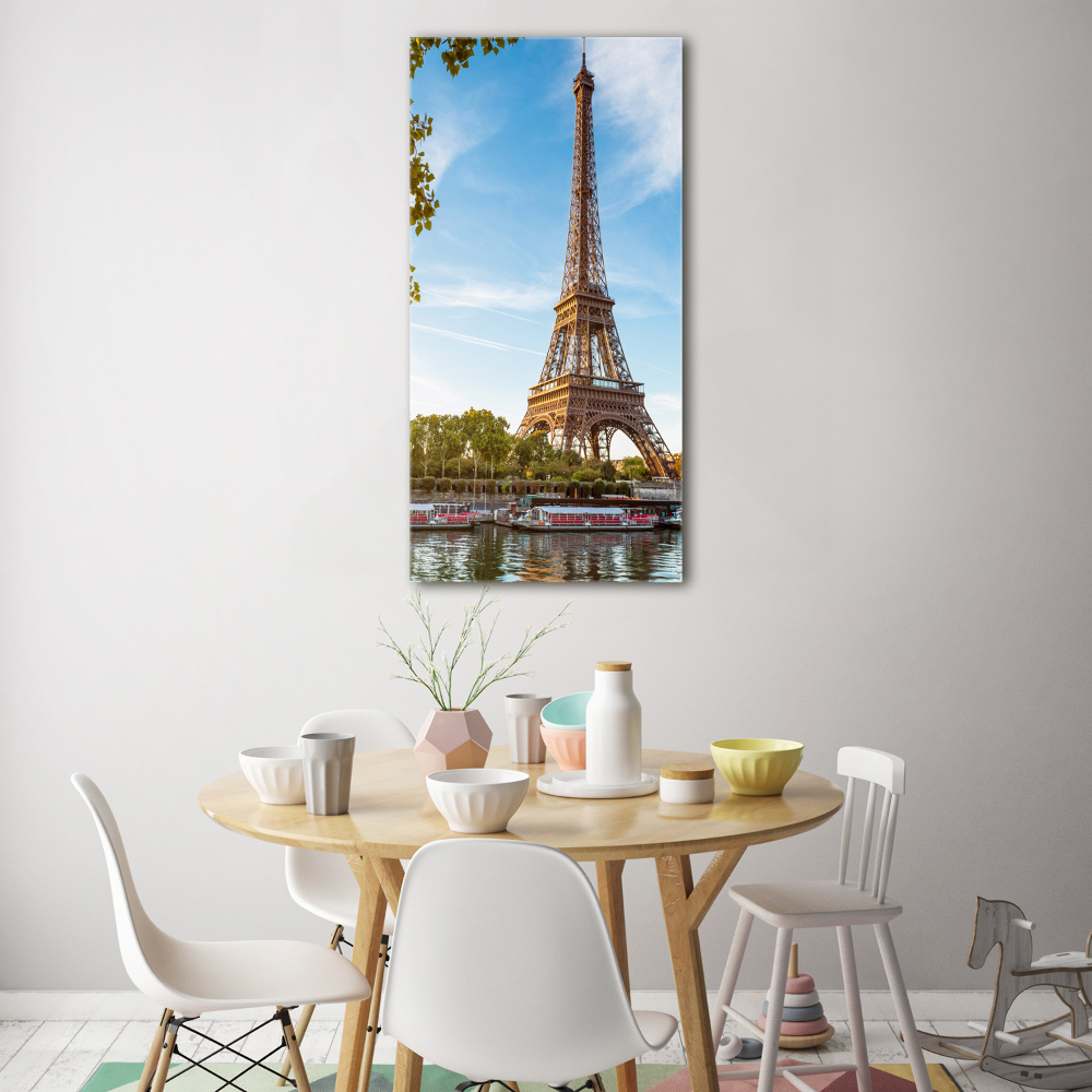 Tableau en verre Tour Eiffel France