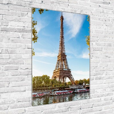 Tableau en verre Tour Eiffel France