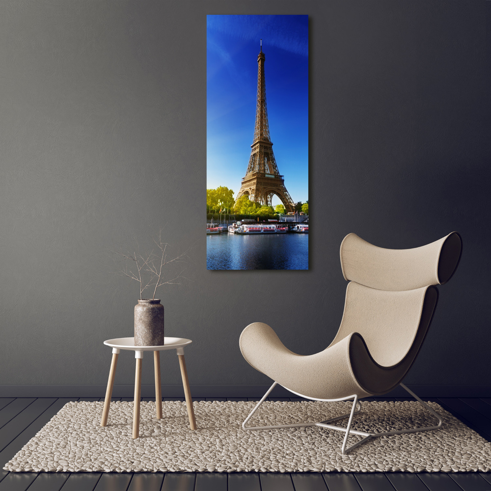 Tableau sur verre Tour Eiffel France