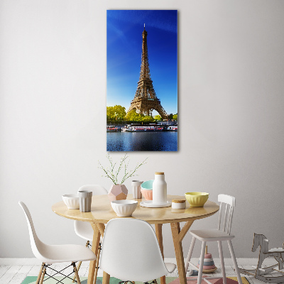 Tableau sur verre Tour Eiffel France